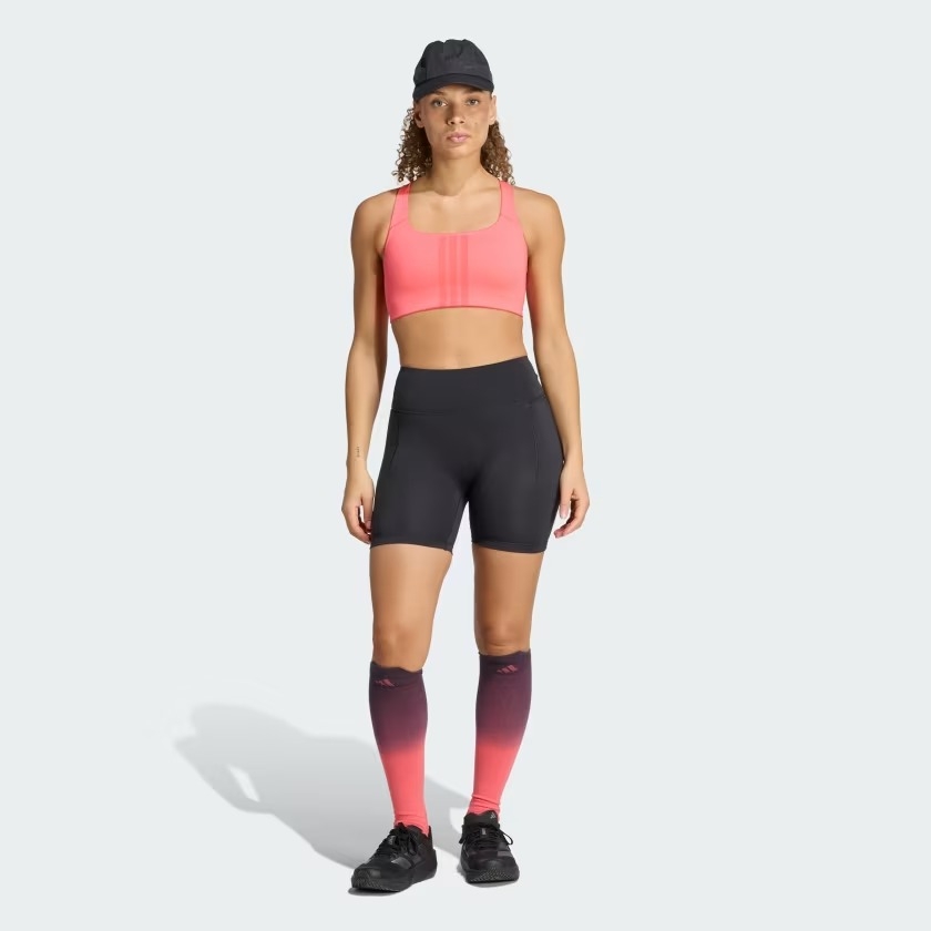 Áo bra tập luyện adidas Optime 3 gạch Medium-Support Nữ - KV6991