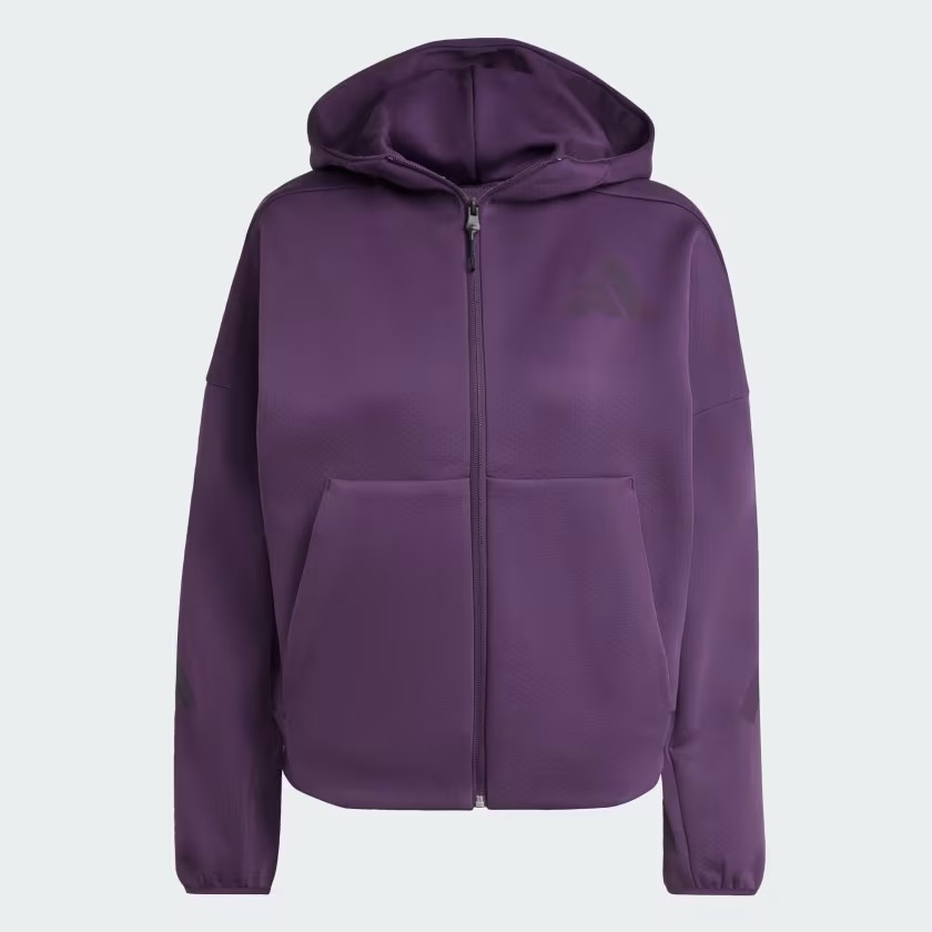 Áo hoodie adidas Z.N.E. khoá kéo Nữ - KC4569