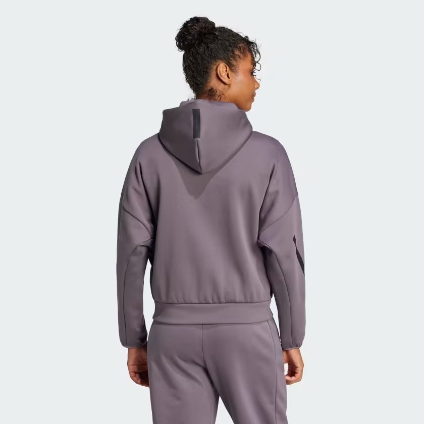 Áo hoodie adidas Z.N.E. khoá kéo Nữ - JD5985