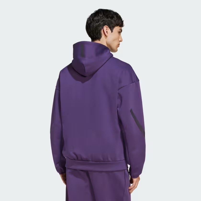 Áo hoodie adidas Z.N.E. khoá kéo Nam - KB7124