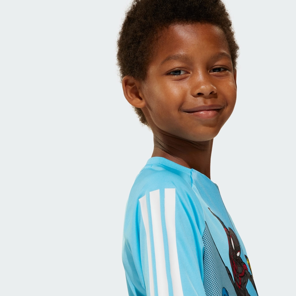 Áo T-shirt trẻ em adidas Marvel Spider-Man Unisex - JD4556