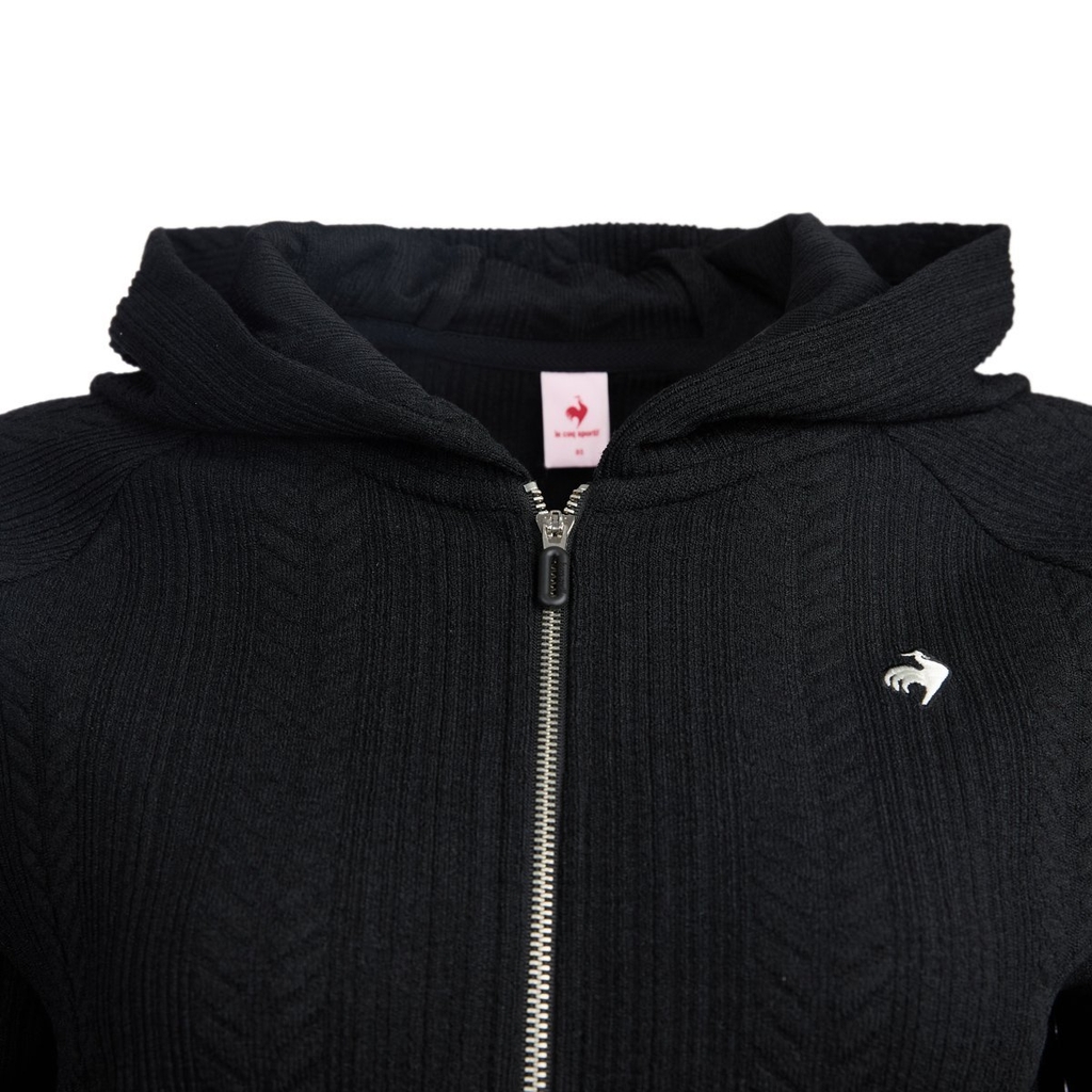 Áo khoác nỉ le coq sportif Nữ QQ322OFT91-BLK0