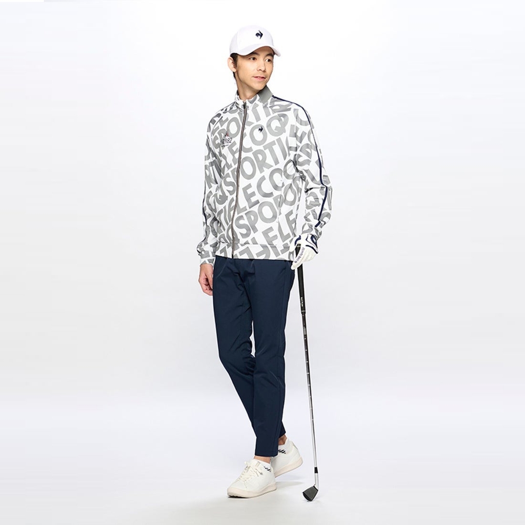 Áo khoác nỉ le coq golf Nam QGMXJL53V-WH00