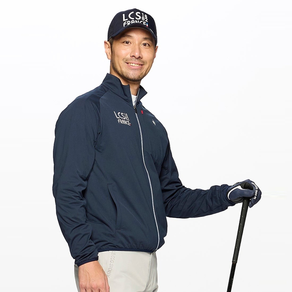 Áo khoác gió le coq golf Nam QGMXJK01V-NV00
