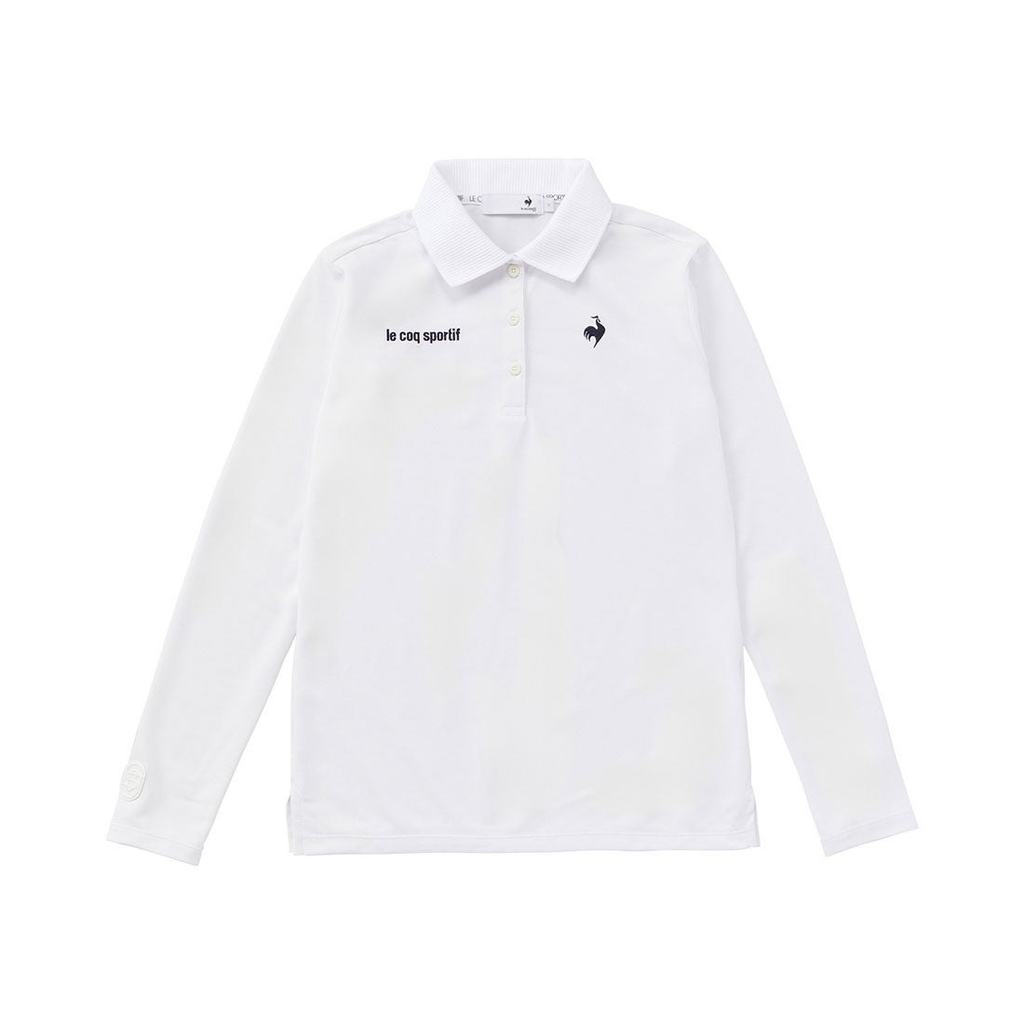 Áo Polo dài tay le coq golf Nữ LG5SLS01LV-WH00