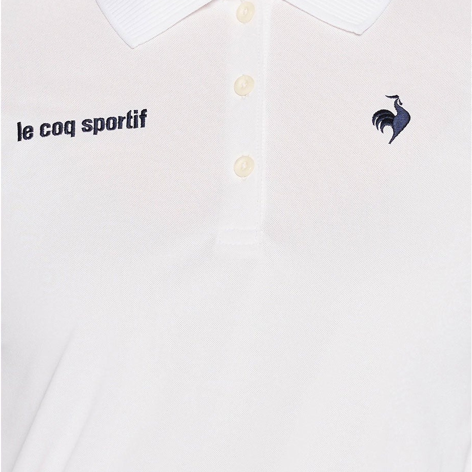 Áo Polo dài tay le coq golf Nữ LG5SLS01LV-WH00