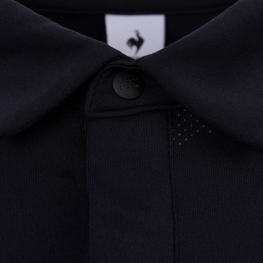 Áo dài tay có cổ le coq golf Nam GQ121MTL21-BLCK
