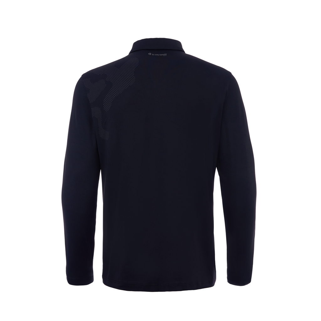 Áo dài tay có cổ le coq golf Nam GQ121MTL21-BLCK