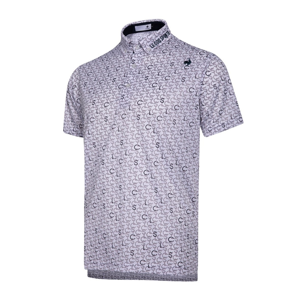 Áo Polo Nam le coq golf LG4FHS01MV-WH00
