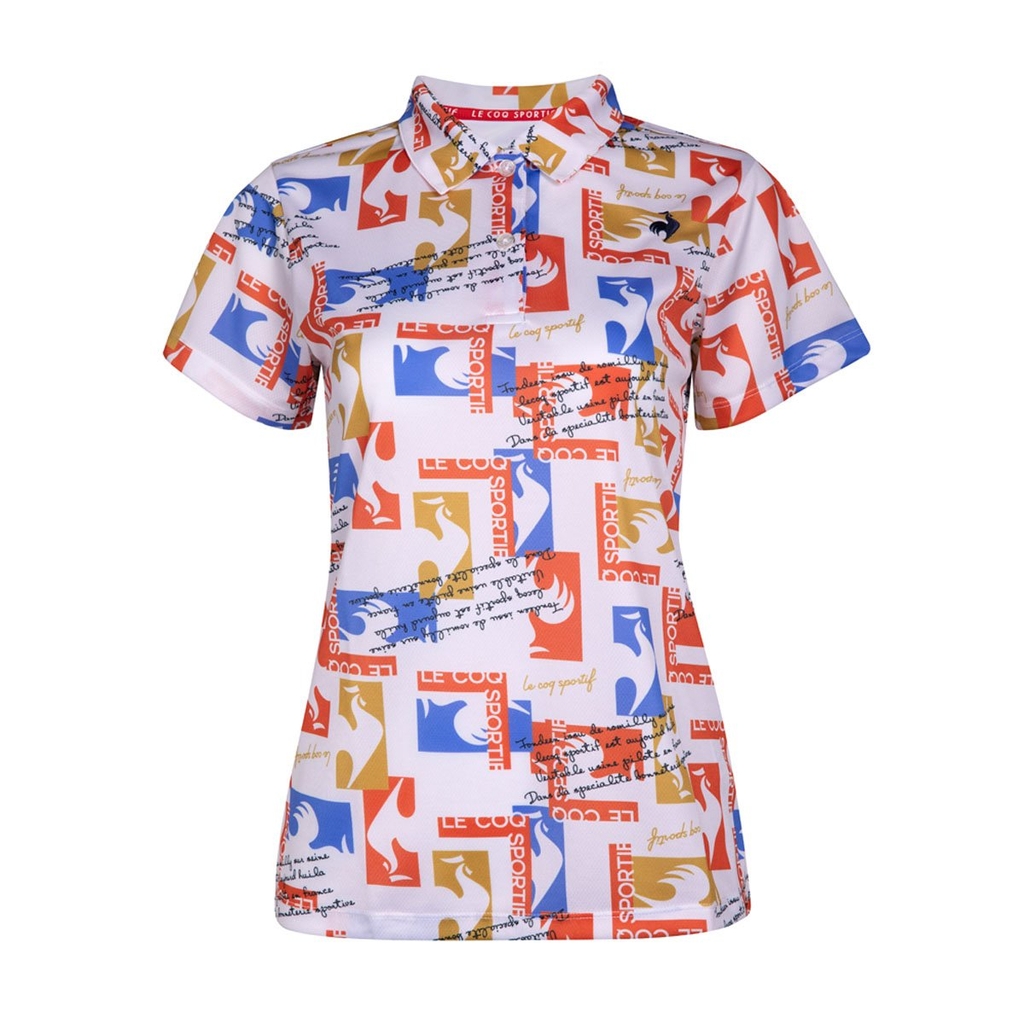 Áo Polo Nữ le coq golf LG4FHS02LV-OR00