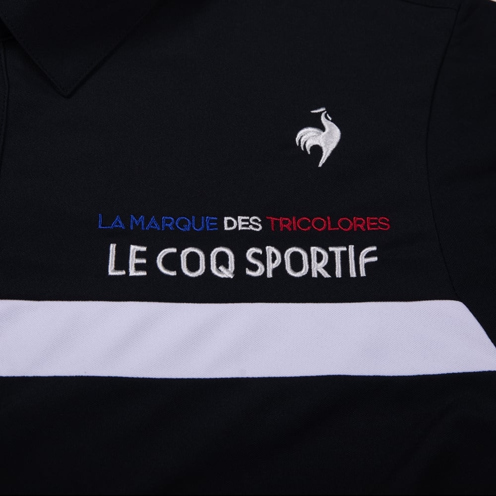 Áo Polo Nam le coq golf LG4FHS02MV-BK00