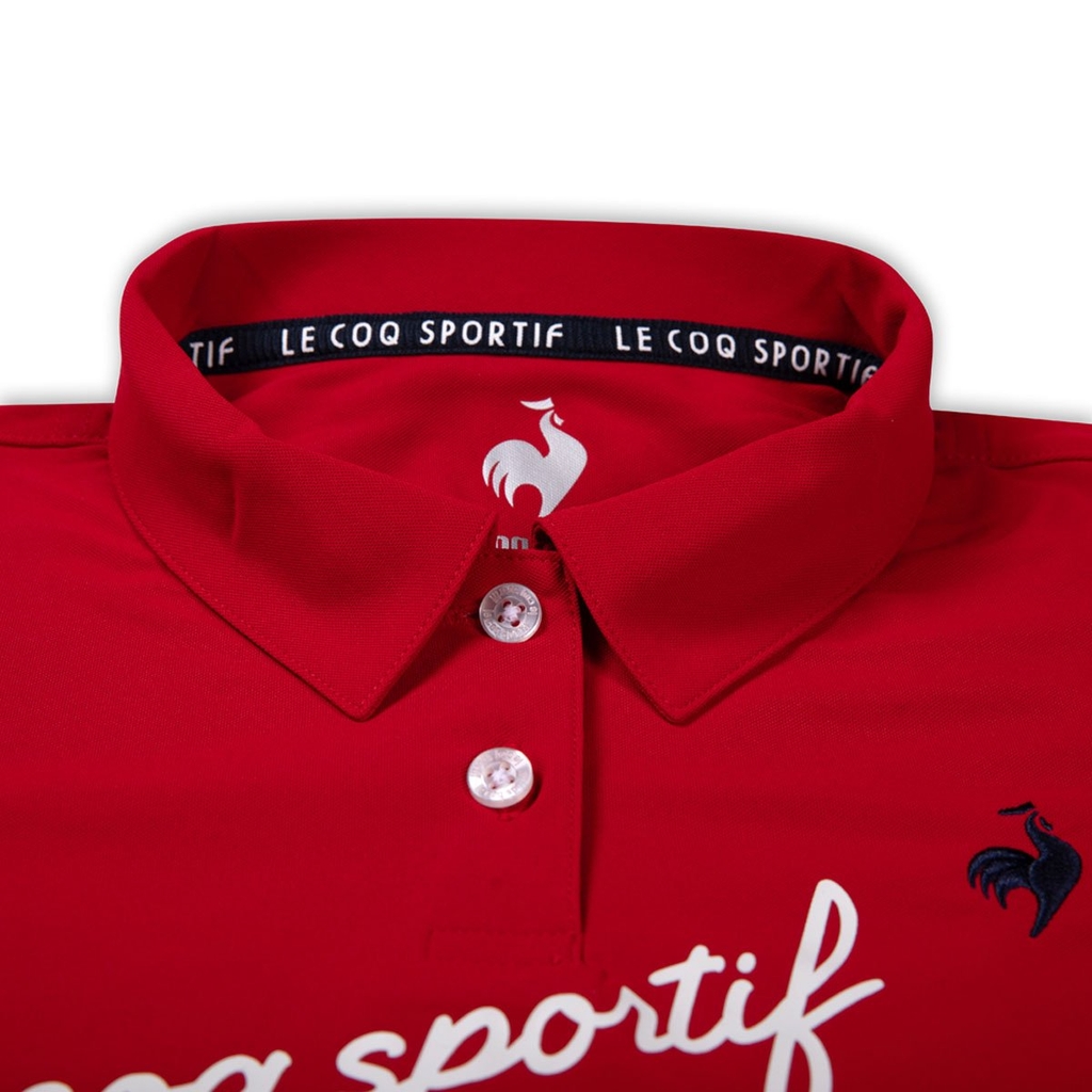 Áo Polo Nữ le coq golf LG4FHS04LV-RD00