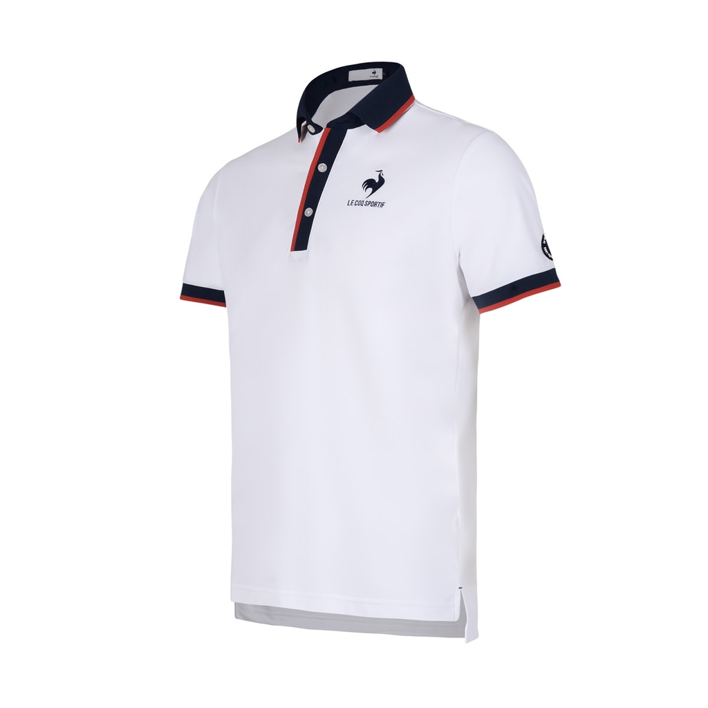 Áo Polo le coq golf Nam LG4FHS09MV-WH00