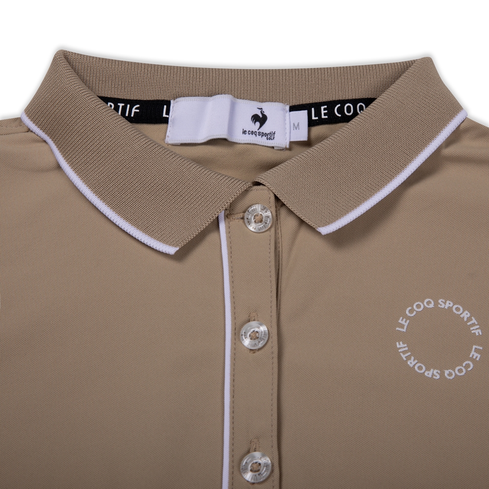 Áo Polo dài tay le coq golf Nữ LG4FLS00LV-BG00