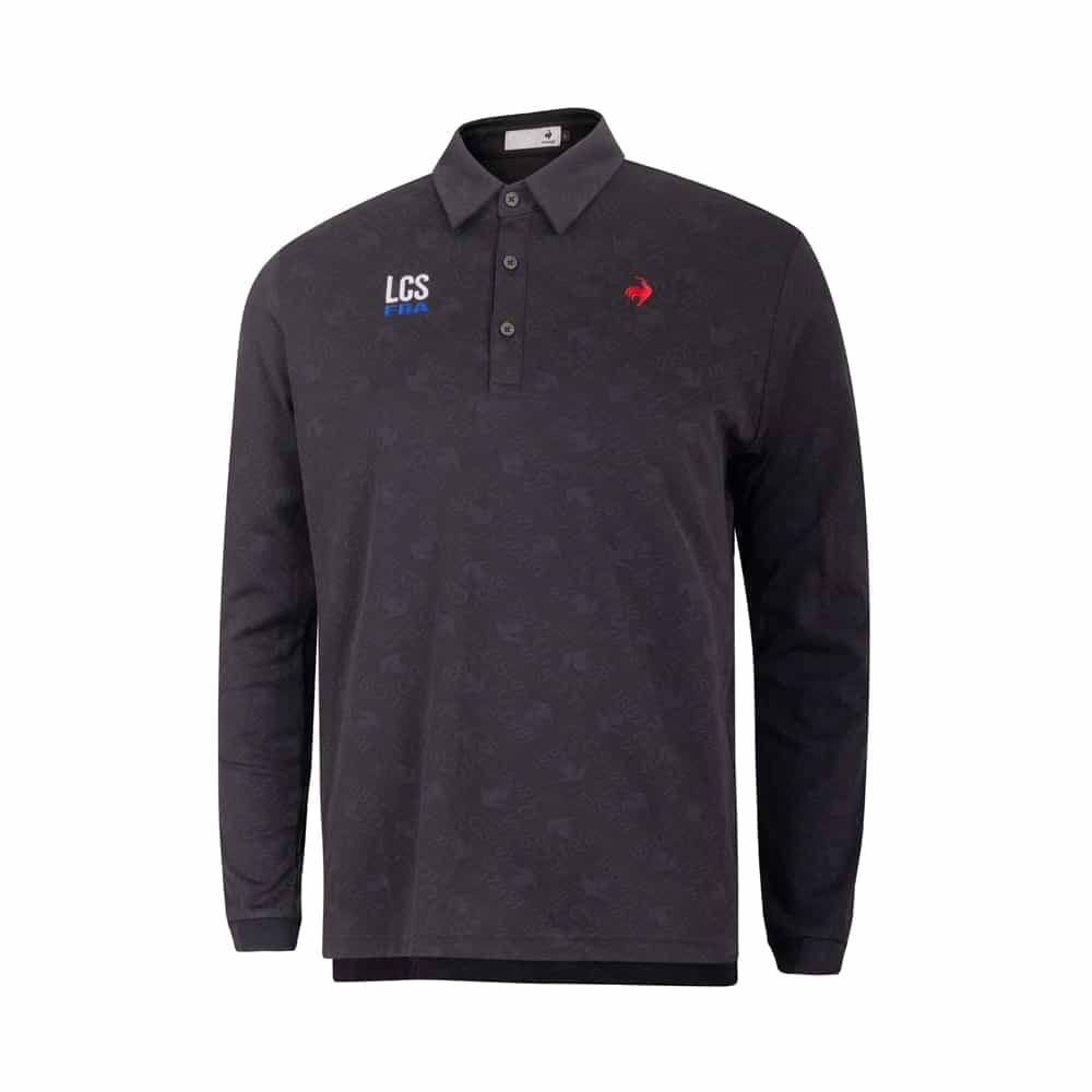 Áo Polo dài tay le coq golf Nam - LG4FLS03MV-BK00