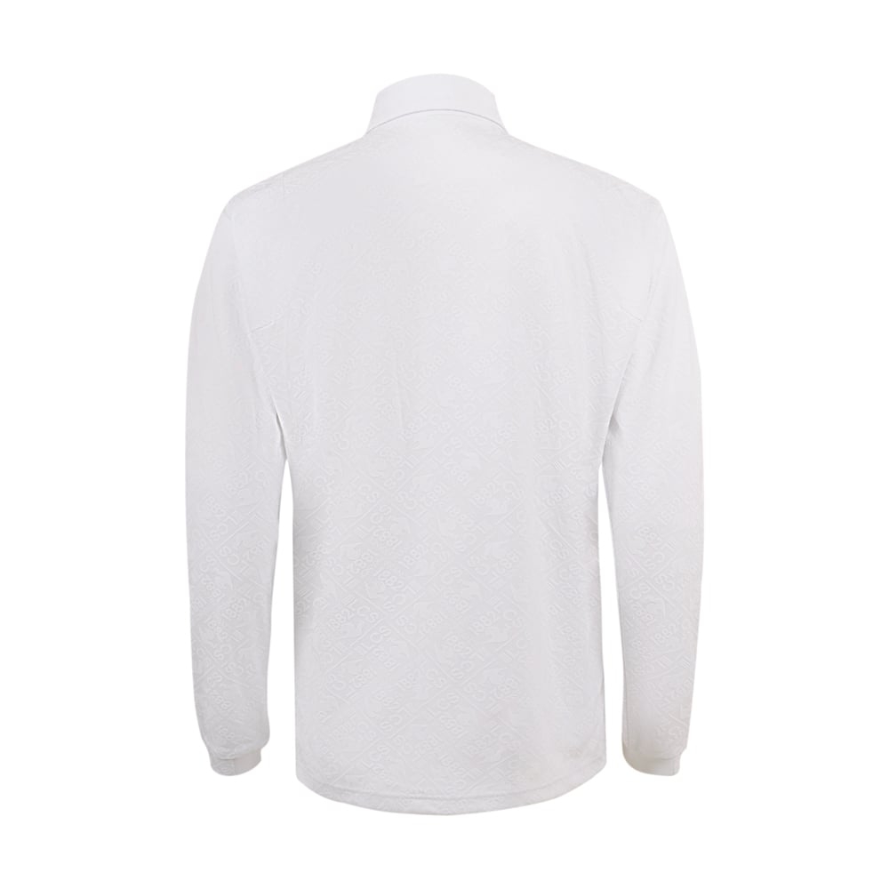 Áo Polo dài tay le coq golf Nam  - LG4FLS03MV-WH00