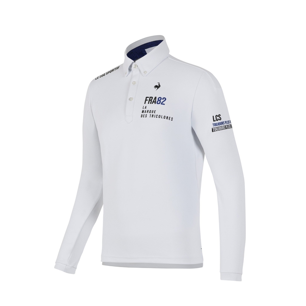 Áo dài tay le coq golf Nam LG4FLS05MV-WH00