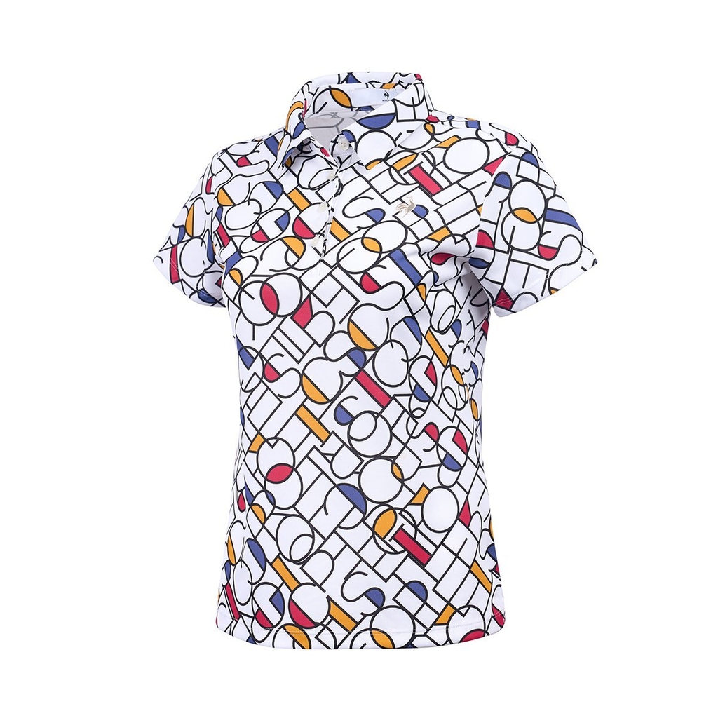 Áo Polo le coq golf Nữ LG5SHS07LV-WH00