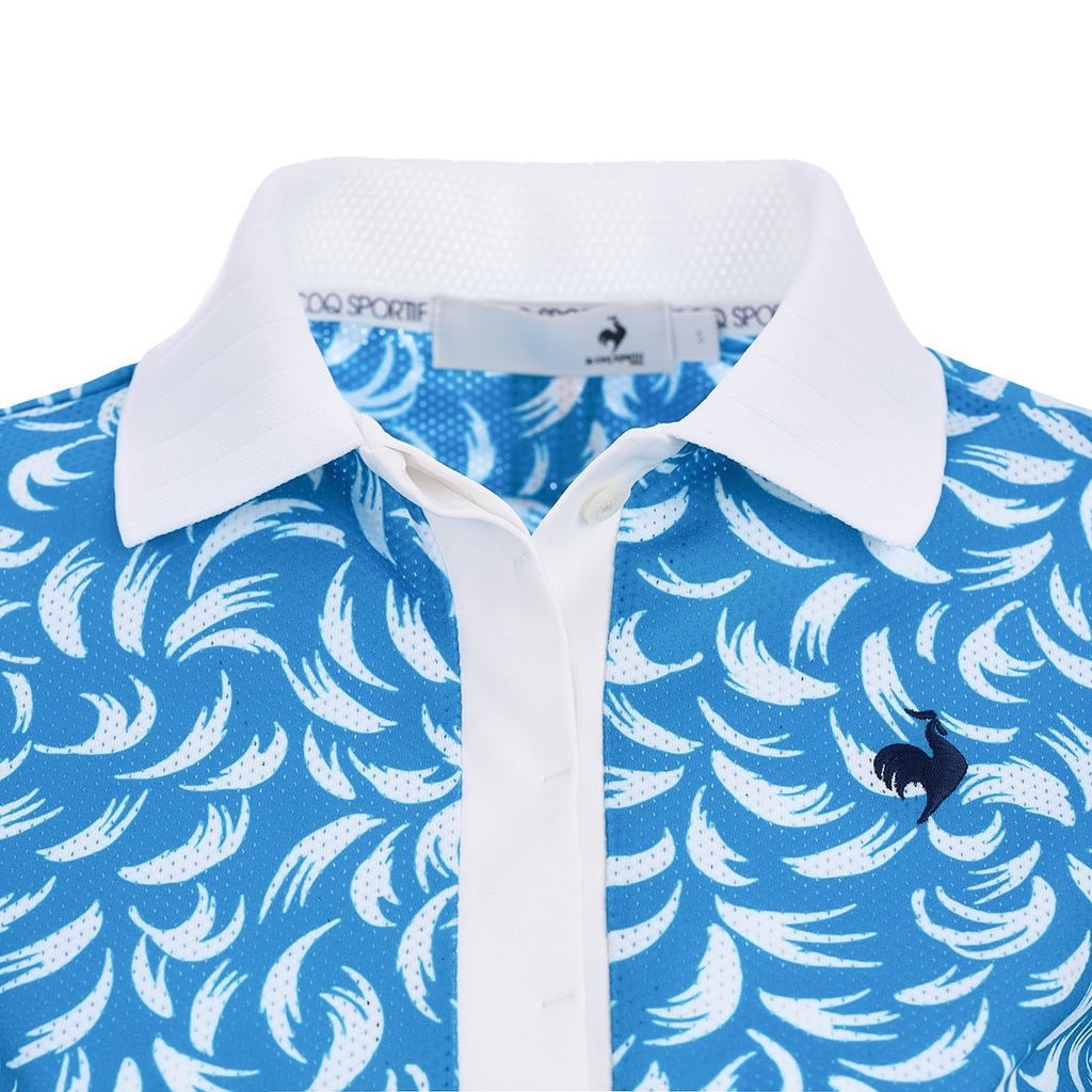 Áo Polo le coq golf Nữ LG5SHS12LV-BL00