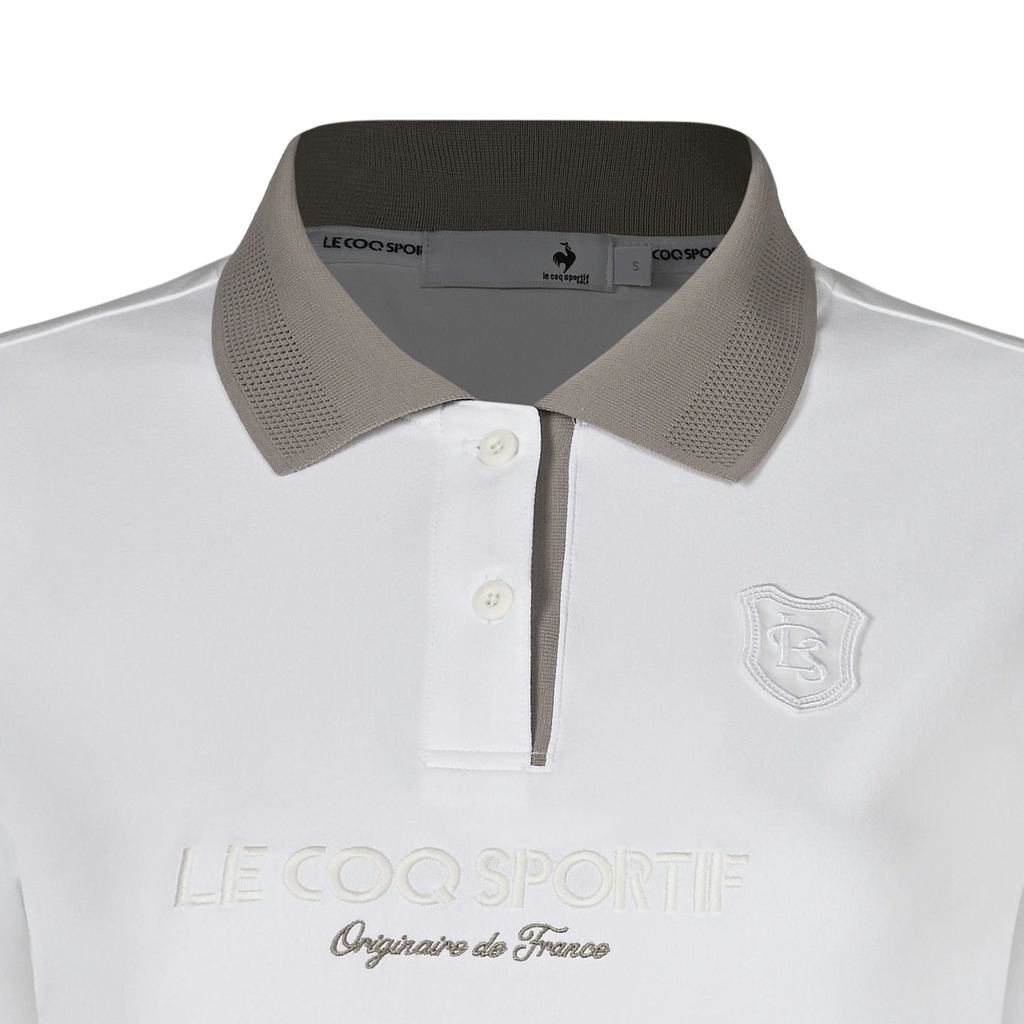 Áo dài tay le coq golf Nữ LG6FLS02LV-WH00