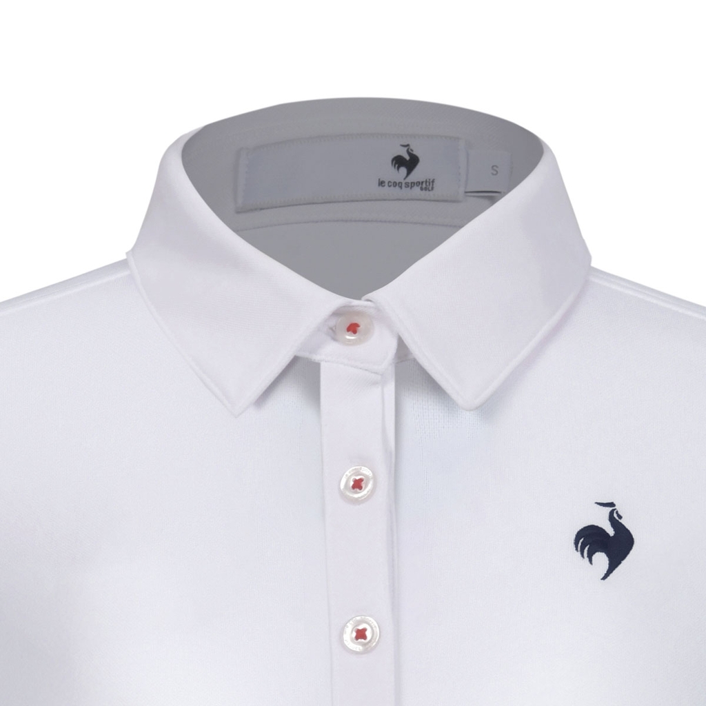 Áo Polo le coq golf Nữ LG6SHS12LV-WH00