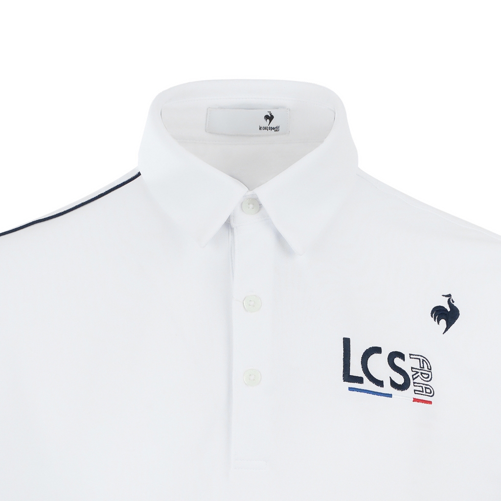Áo Polo le coq golf Nam LG6SHSV0M-WH00
