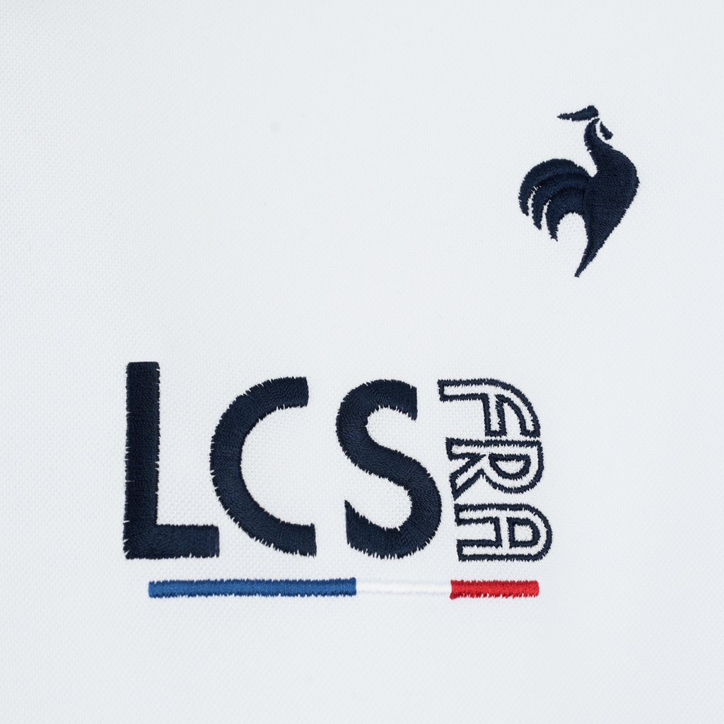 Áo Polo le coq golf Nam LG6SHSV0M-WH00