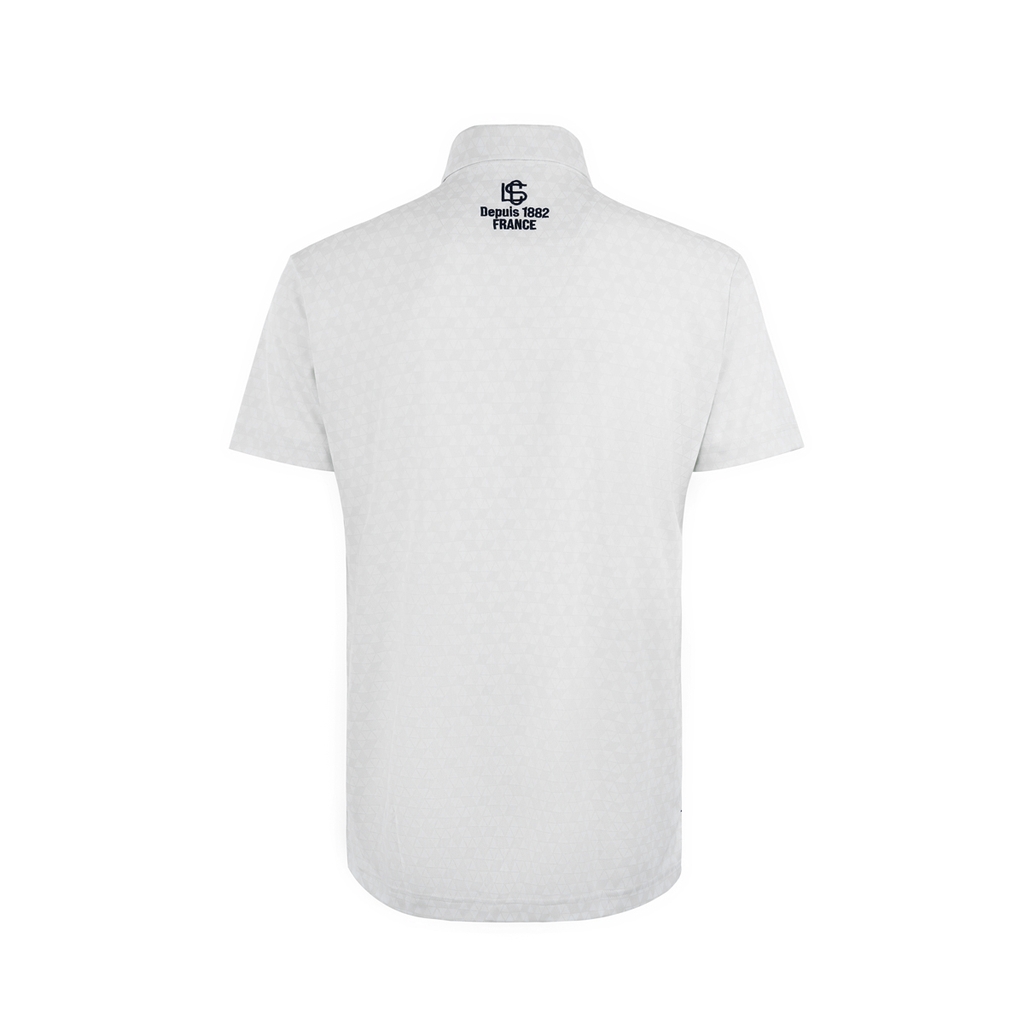 Áo Polo le coq golf Nam LG6SHSV1M-WH00