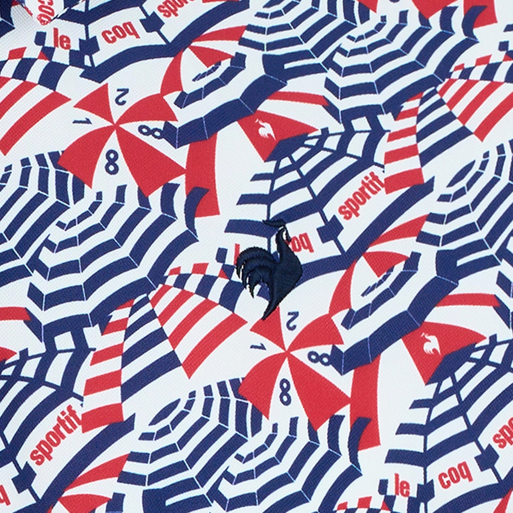 Áo Polo le coq golf Nam LG6SHSV3M-RD00