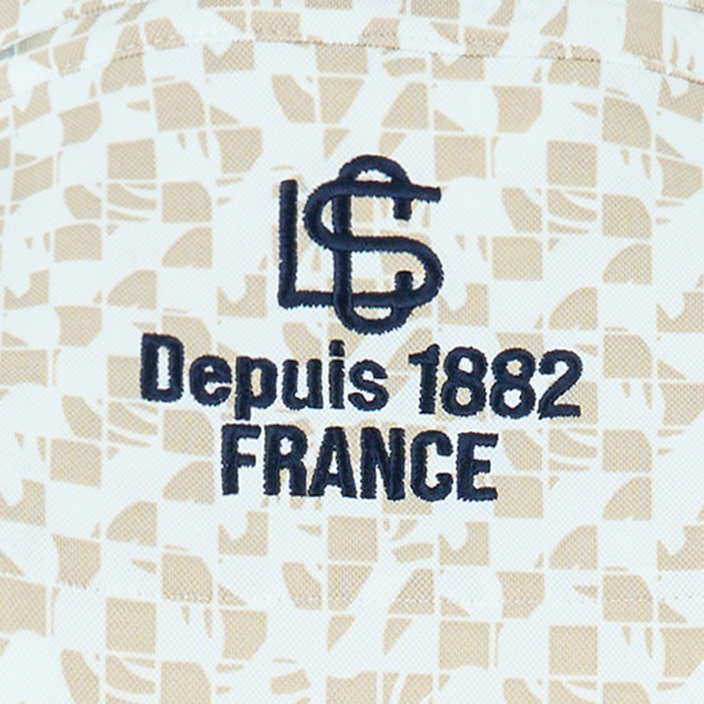 Áo Polo le coq golf Nam LG6SHSV4M-BG00