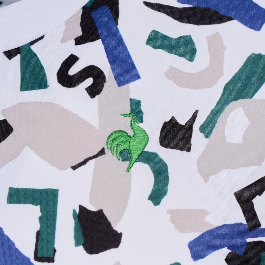 Áo T-shirt le coq sportif Nam LT5FHT02MV-WH00