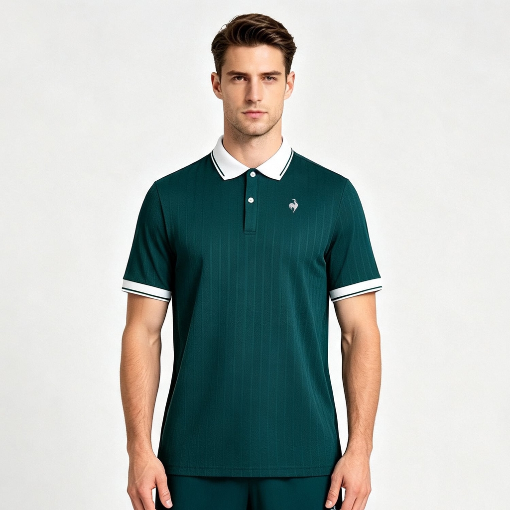 Áo Polo le coq sportif Nam LT6FHS02MV-GR00