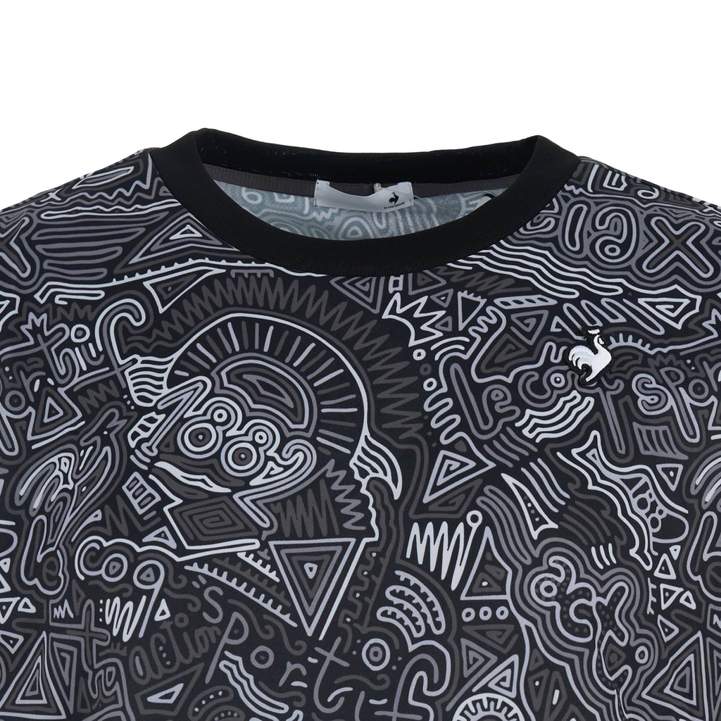 Áo T-shirt le coq sportif Nam LT6SHT05MV-BK00