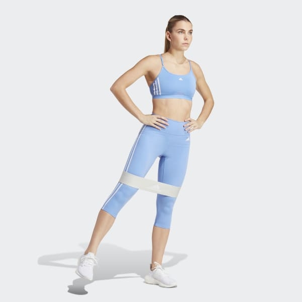 Quần legging tập luyện adidas 3 Sọc Train Essentials 3/4 Nữ - IC8337