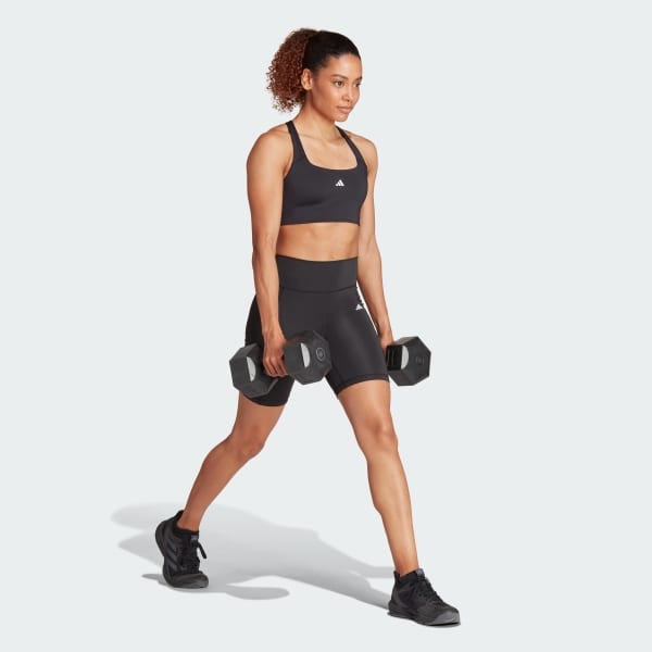 Quần short legging 7 inch optime tập luyện Nữ adidas - IQ2686