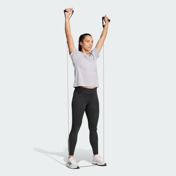 Áo T-Shirt tập luyện adidas Minimal Branding Train Essentials AEROREADY Nữ - IX1011
