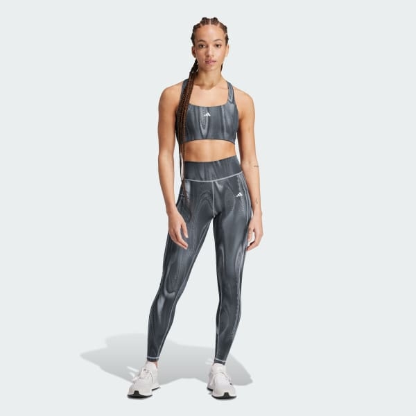 Áo bra tập luyện adidas Powerimpact 3 sọc - IW9961