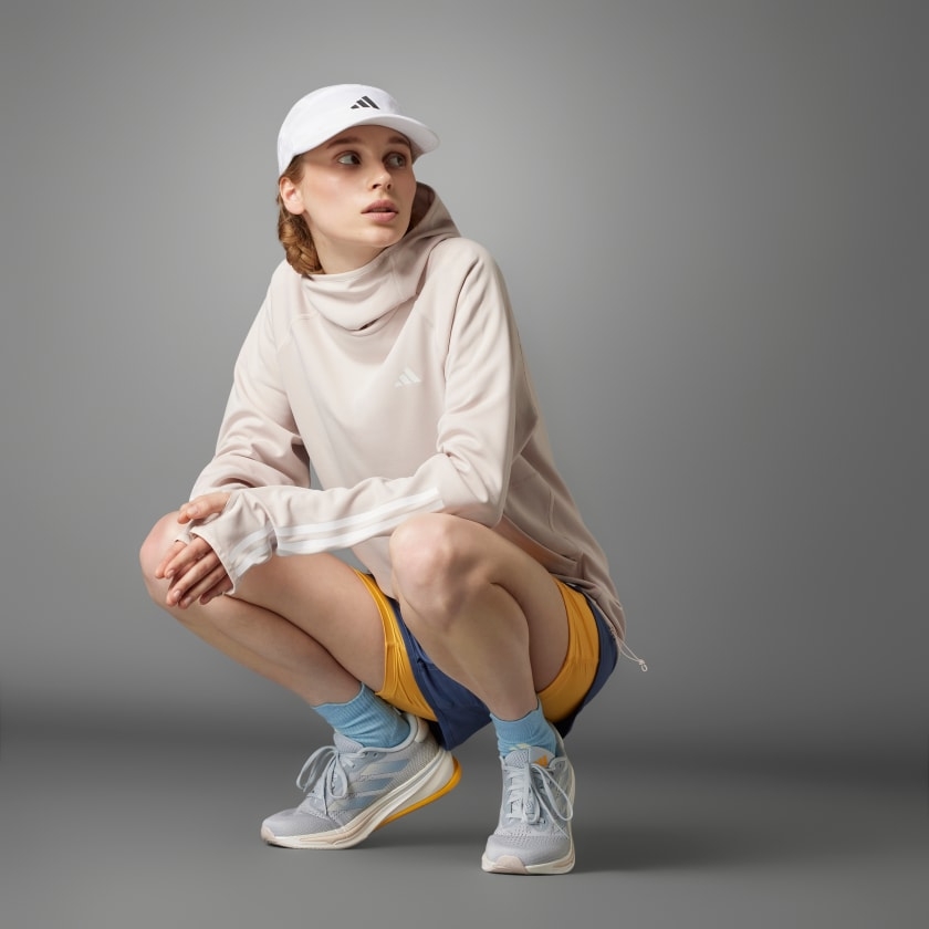 Áo hoodie chạy bộ adidas Nữ - IQ3852