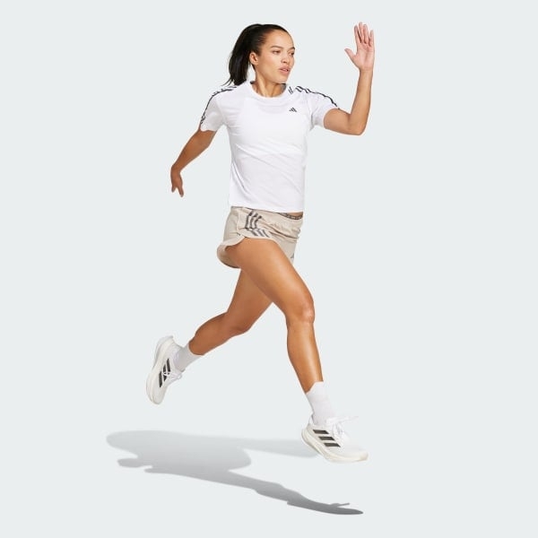 Quần short chạy bộ adidas Own The Run 3 sọc Nữ - IV9999