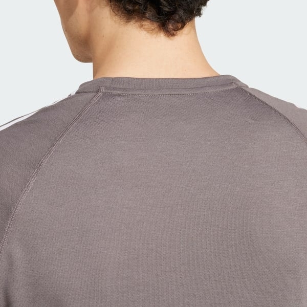 Áo T-shirt chạy bộ adidas Own the Run 3 sọc Nam - IV9952