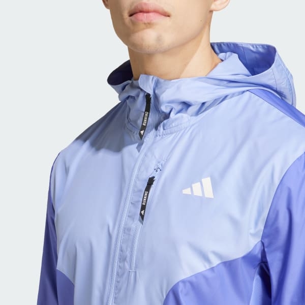 Áo khoác gió Nam chạy bộ adidas Own the Run AEROREADY - IV7672