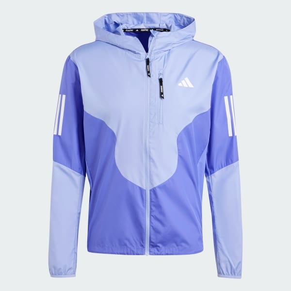 Áo khoác gió Nam chạy bộ adidas Own the Run AEROREADY - IV7672
