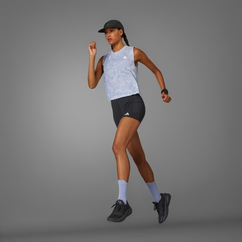 Áo Tank Top chạy bộ adidas Own the Run CLIMACOOL 3 Sọc Nữ - JD7763