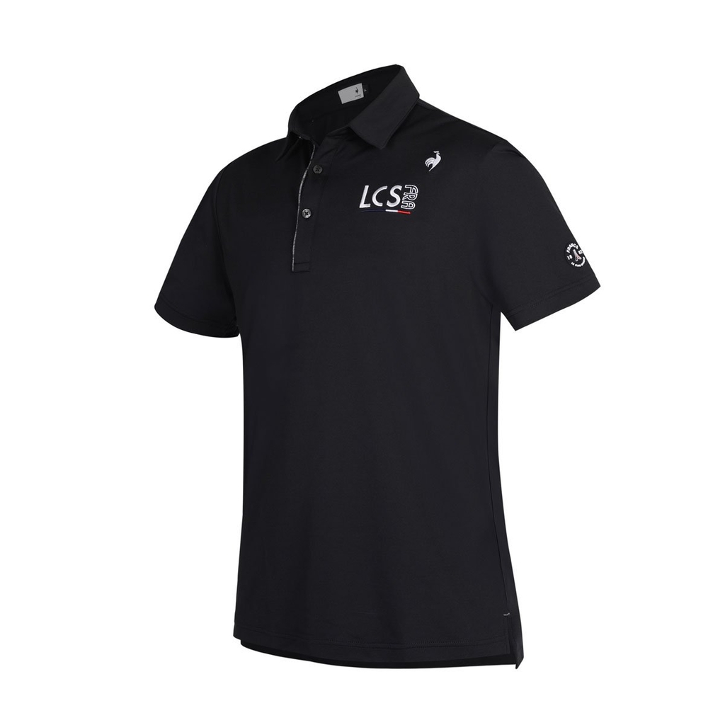 Áo Polo le coq golf Nam - QGMXJA02V-BK00