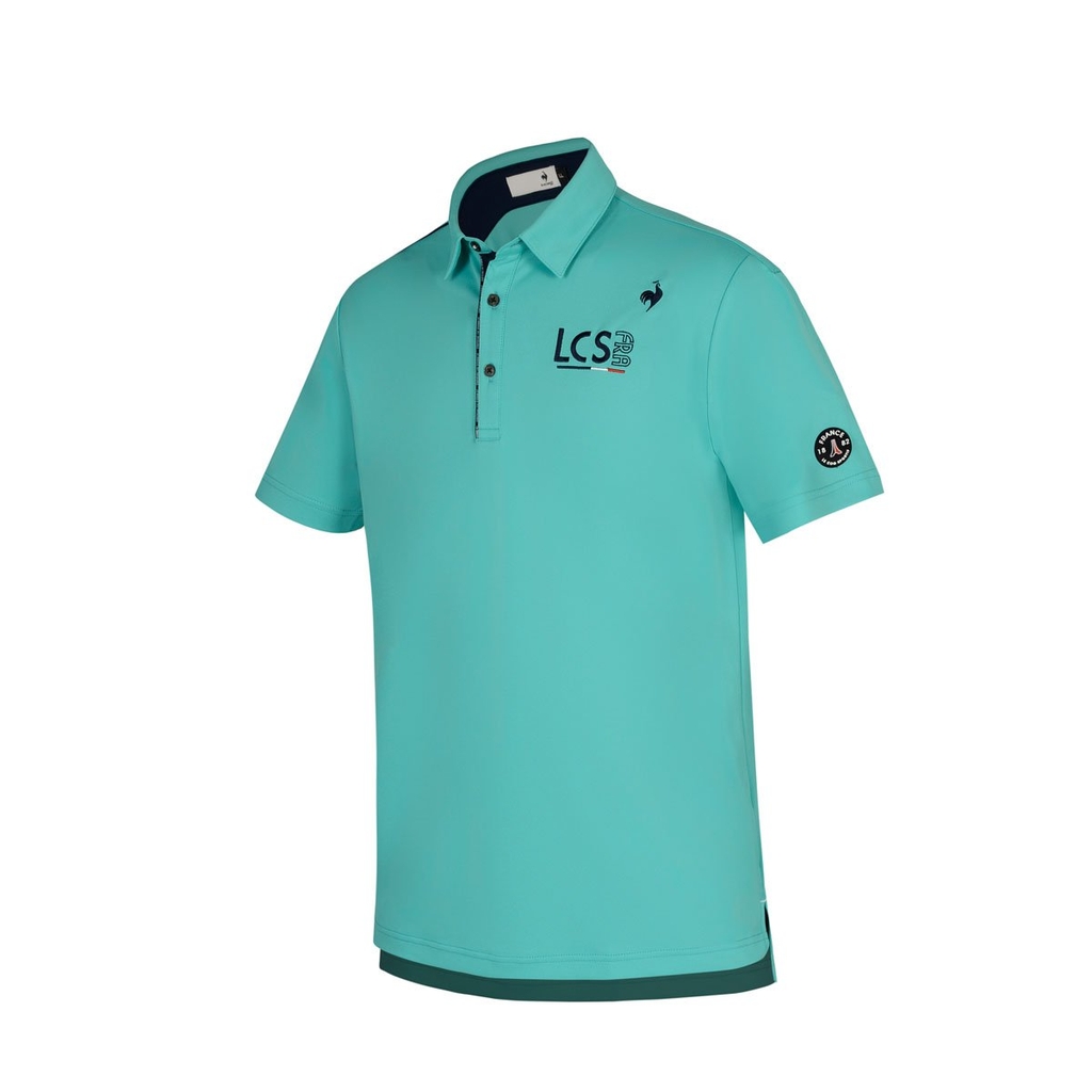 Áo Polo le coq golf Nam - QGMXJA02V-GR00
