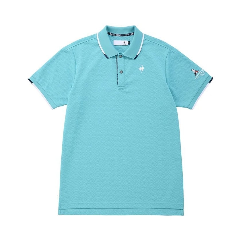 Áo Polo le coq golf Nam QGMXJA04V-GR00