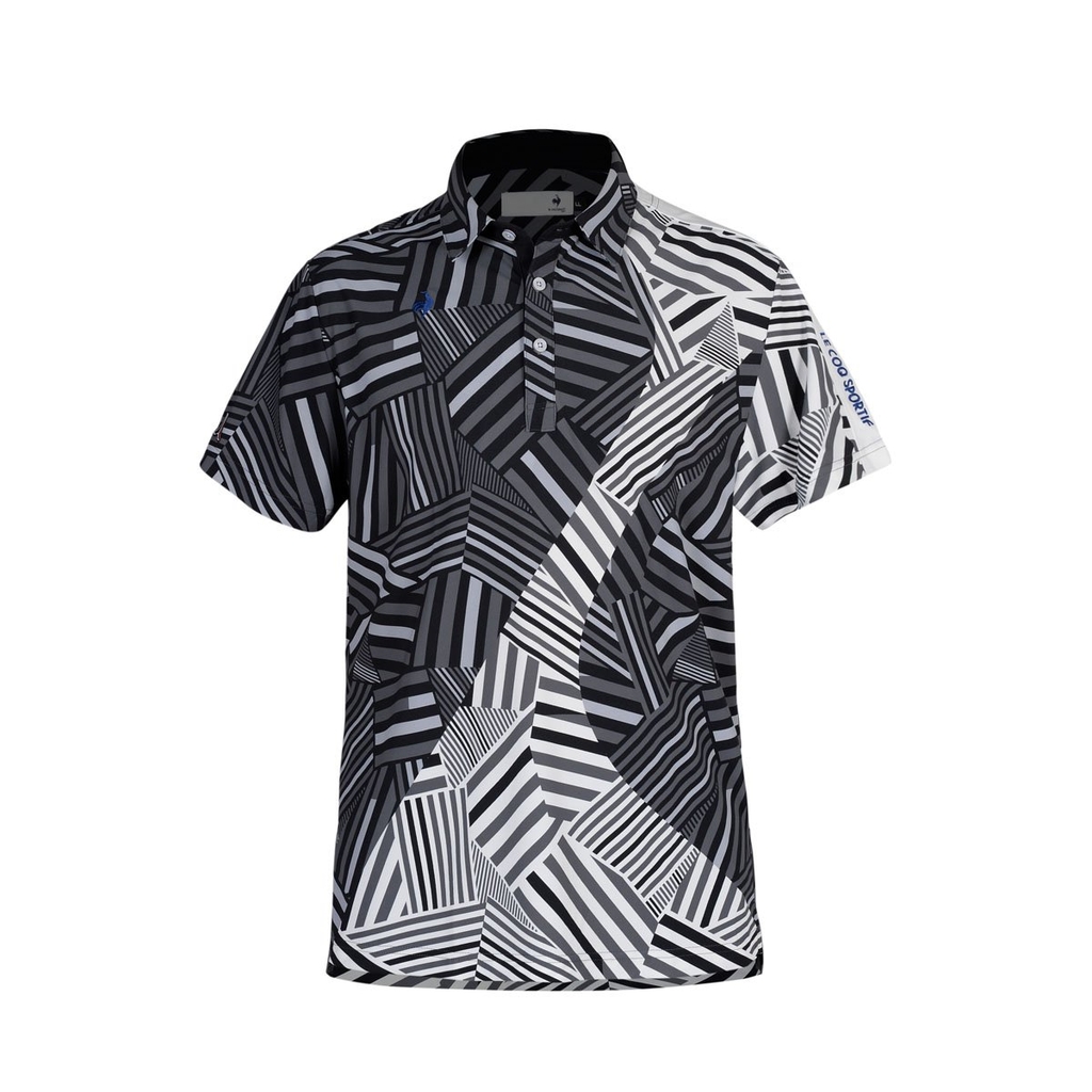 Áo Polo le coq golf Nam - QGMXJA12V-BK00