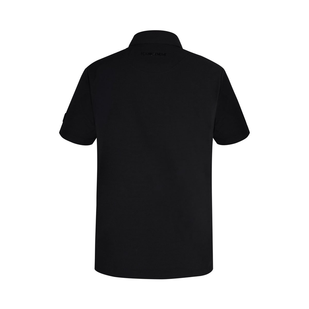 Áo Polo le coq golf Nam - QGMXJA31V-BK00