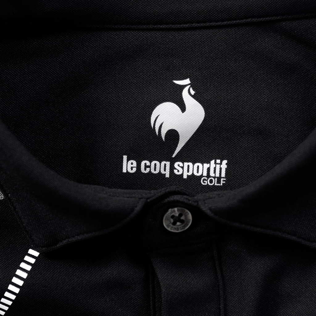 Áo Polo le coq golf Nam - QGMXJA31V-BK00