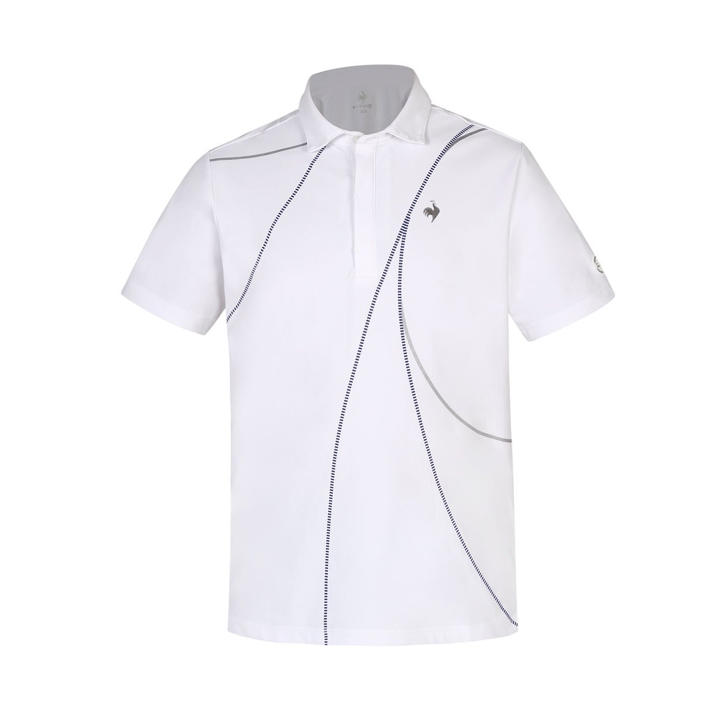 Áo Polo le coq golf Nam - QGMXJA31V-WH00